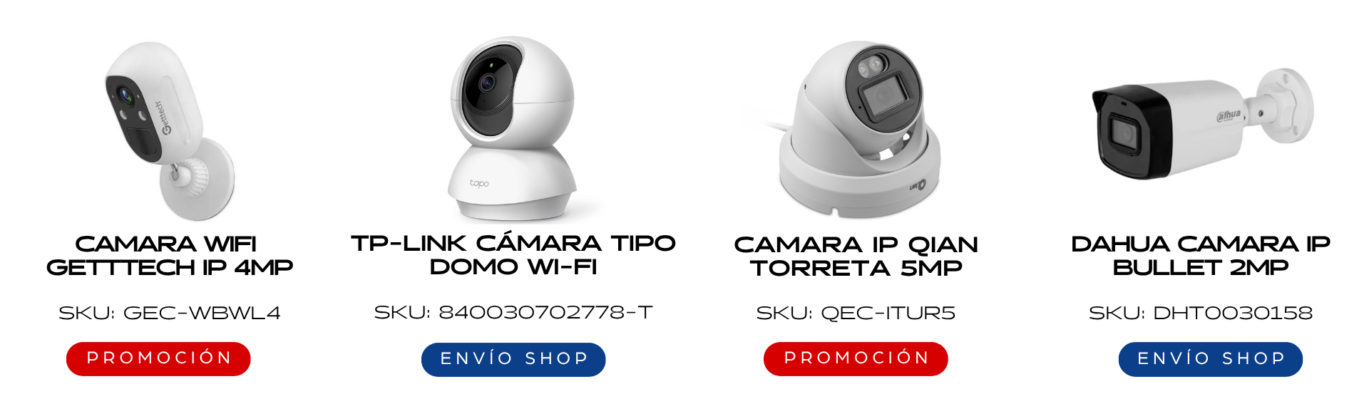 Cámaras IP