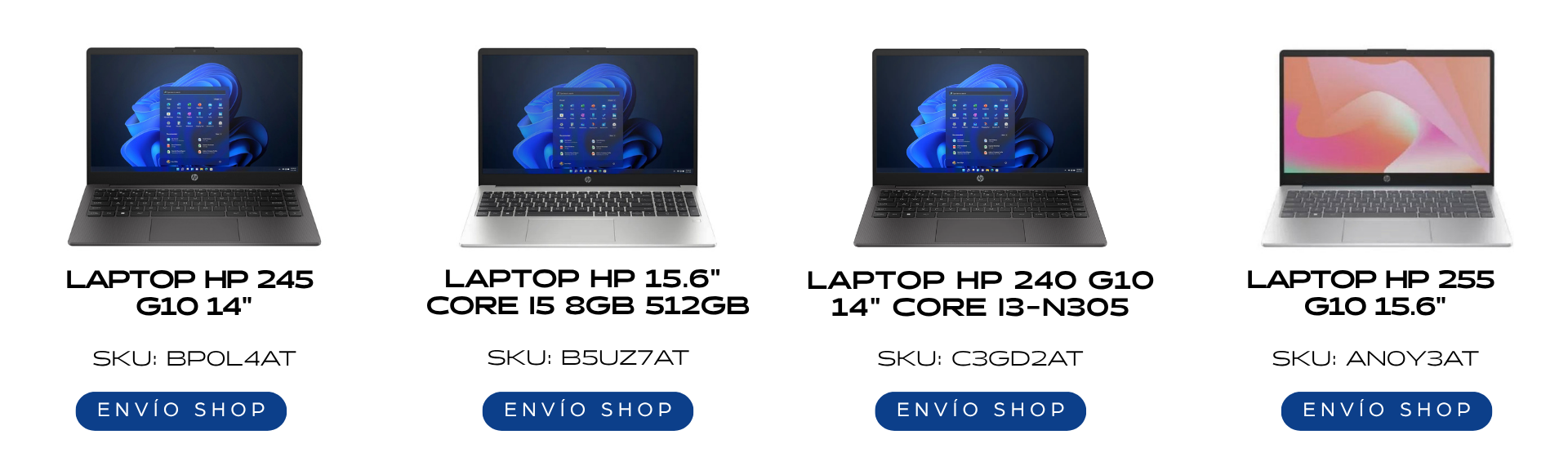 Laptops HP
