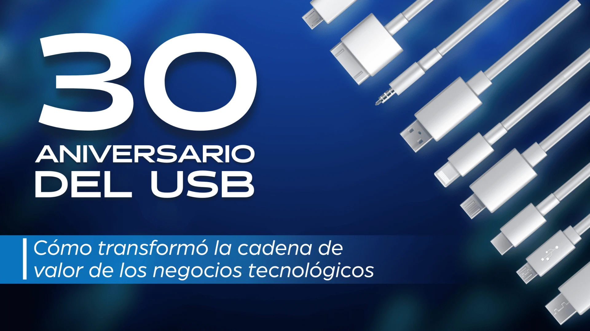 30 años del USB — la revolución silenciosa que cambió la computación