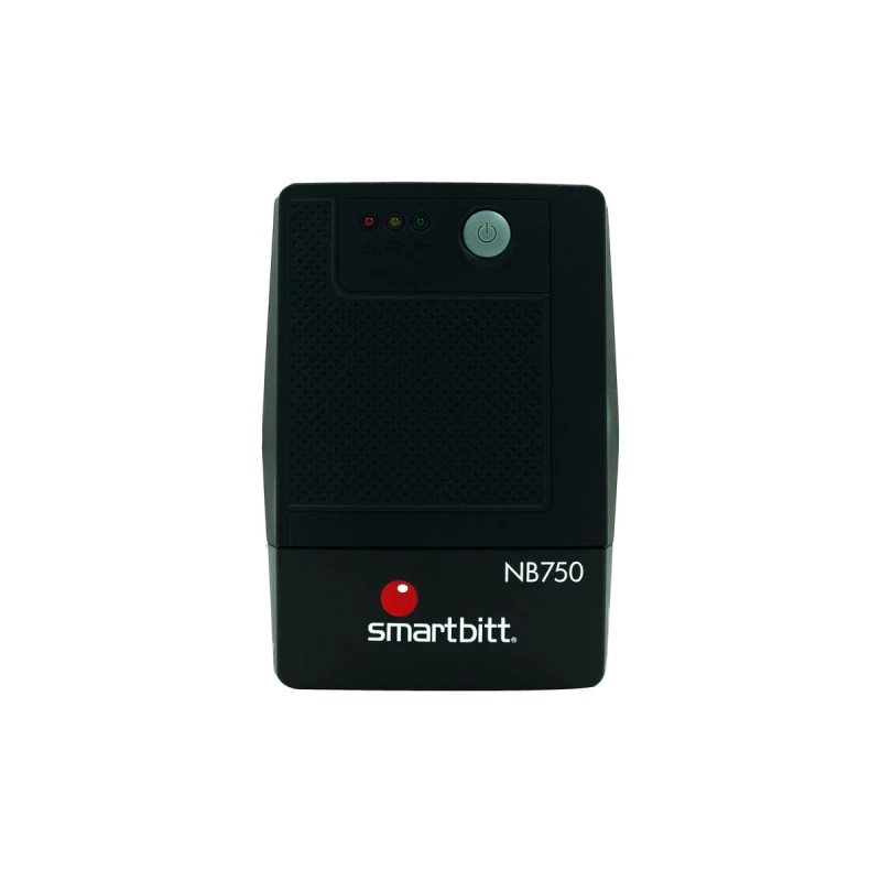 NO BREAK/UPS MARCA SMARTBITT 750VA/375W, 6 CONT, PROTECCION RJ-11 (SBNB750)