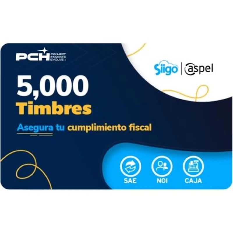 SIIGO ASPEL SELLADO CFDI 5000 TIMBRES (FACTE/5000)