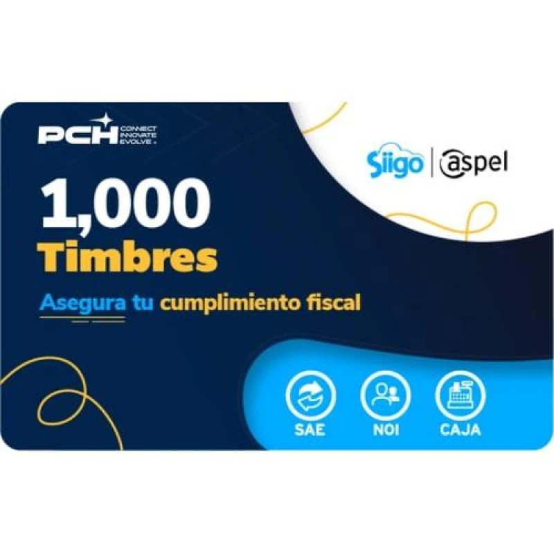 SIIGO ASPEL SELLADO CFDI 1000 TIMBRES (FACTE/1000)