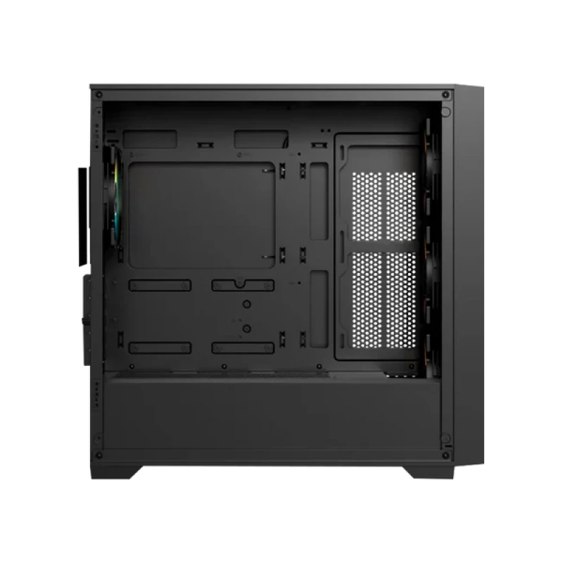 GABINETE BALAM RUSH CARBONO TWIN 8000B M-ATXT  4VENT ARGB NEGRO BR-938778