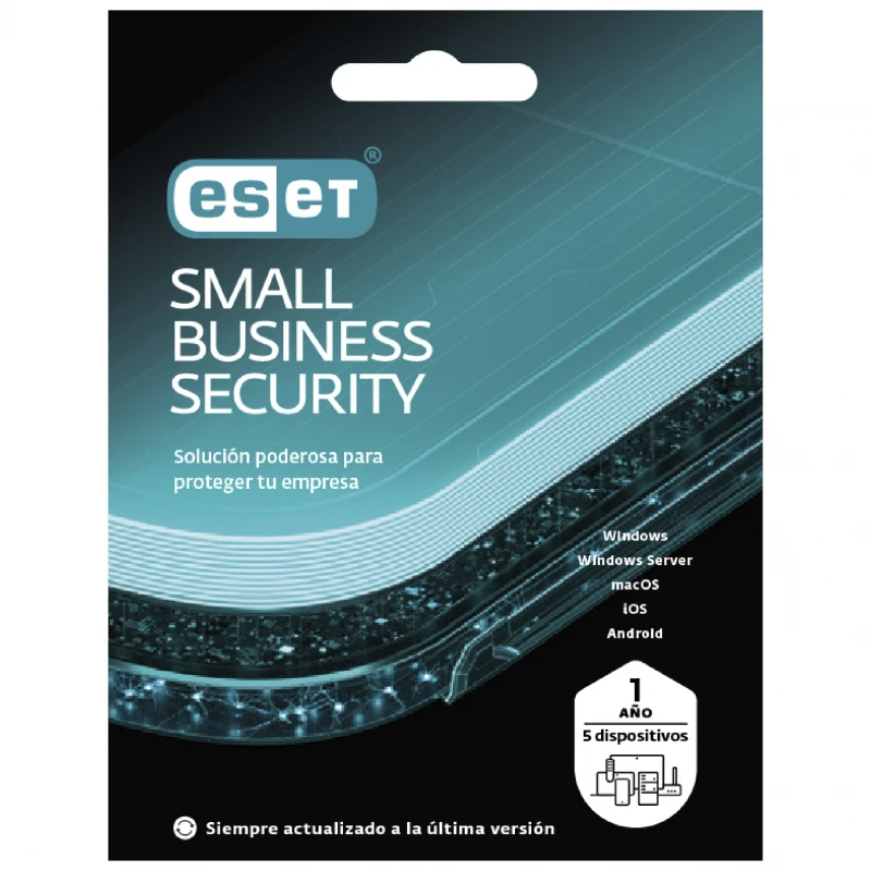 ESET ESD SMALL BUSINESS SECURITY 5 LICENCIAS 1 AÑO (ESBS51ESD)