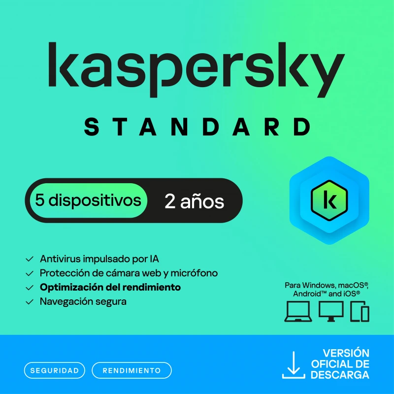 ESD KASPERSKY STANDARD 5DV 2YR (TMKS-468)