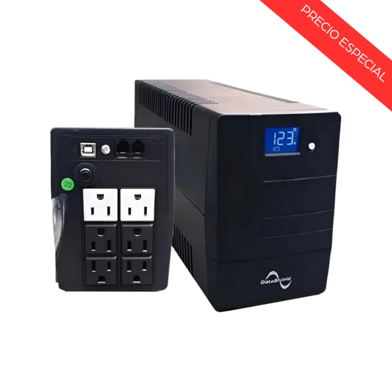 DATASHIELD NOBREAK KS-800 PRO 800 VA/480 WATTS 6 CONTACTOS