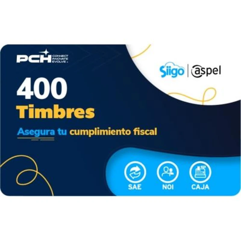 SIIGO ASPEL SELLADO CFDI 400 TIMBRES (FACTE/400)
